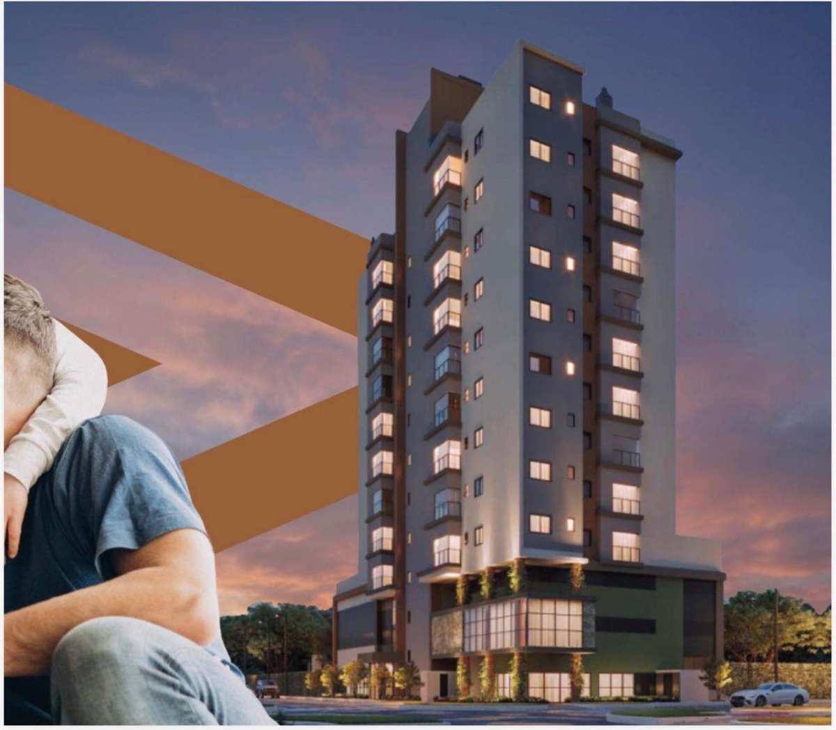 Apartamento à venda, no AMARO em São Miguel do Oeste, CENTRO, com 3 quartos