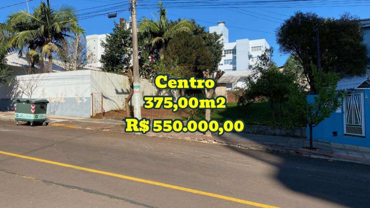 Terreno à venda em São Miguel do Oeste, CENTRO, 375,00m²